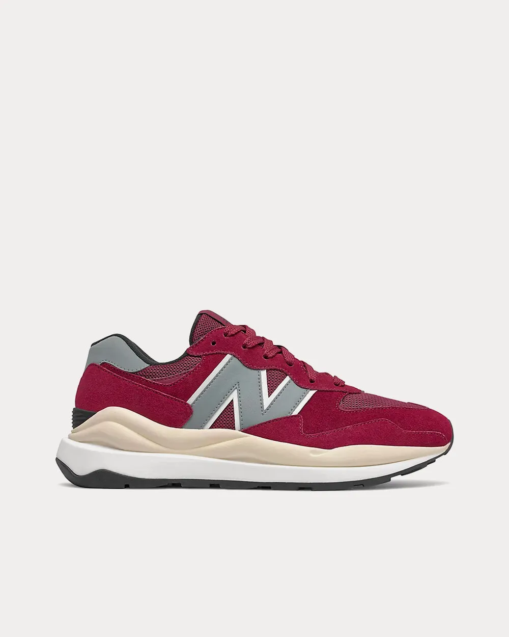 57/40 Garnet with Slate Low Top Sneakers