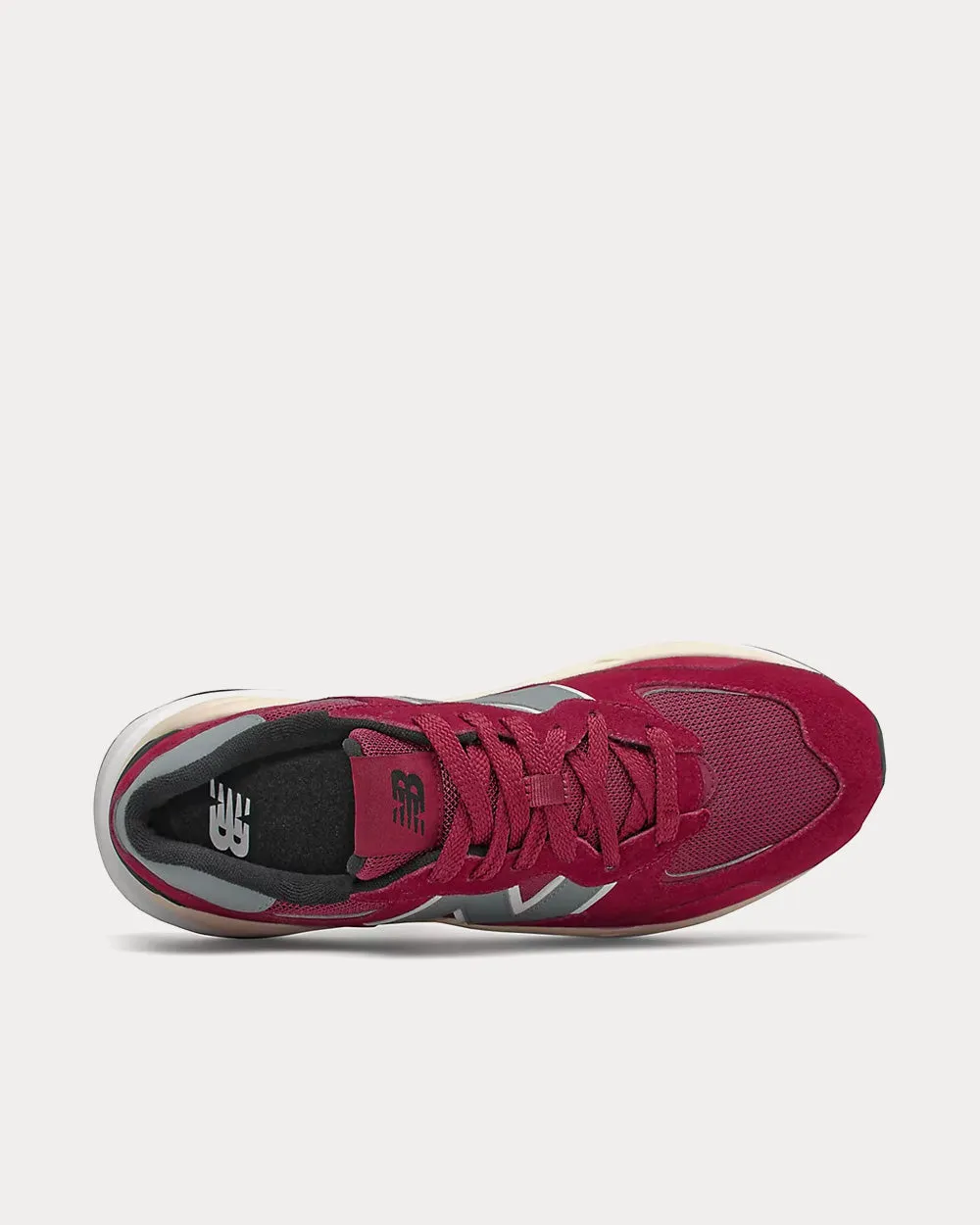 57/40 Garnet with Slate Low Top Sneakers