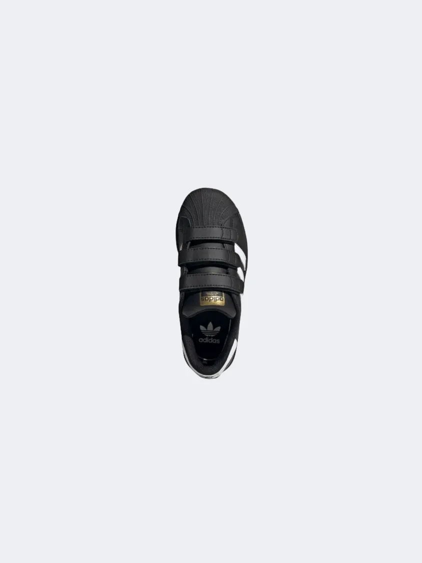 Adidas Superstar Cf C Ps-Boys Originals Shoes Black Ef4840