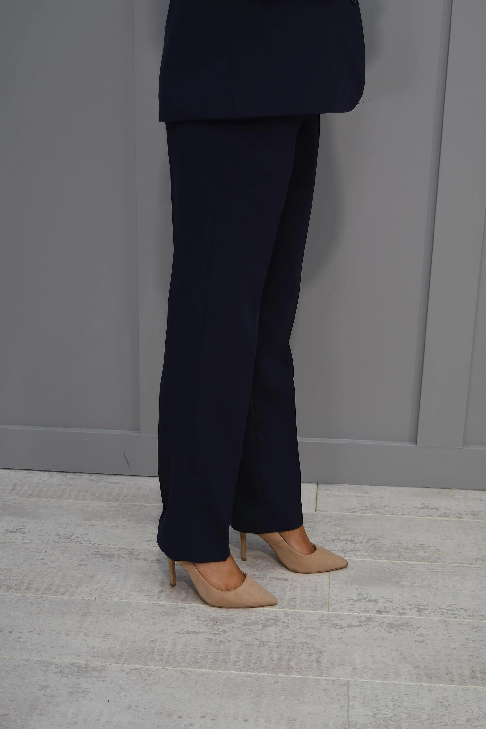 Avalon Navy Penny Trouser - A7205