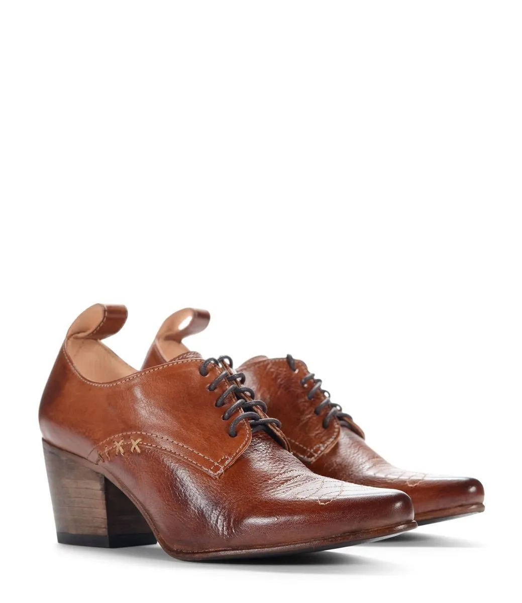 Braunstone Heels in Cognac