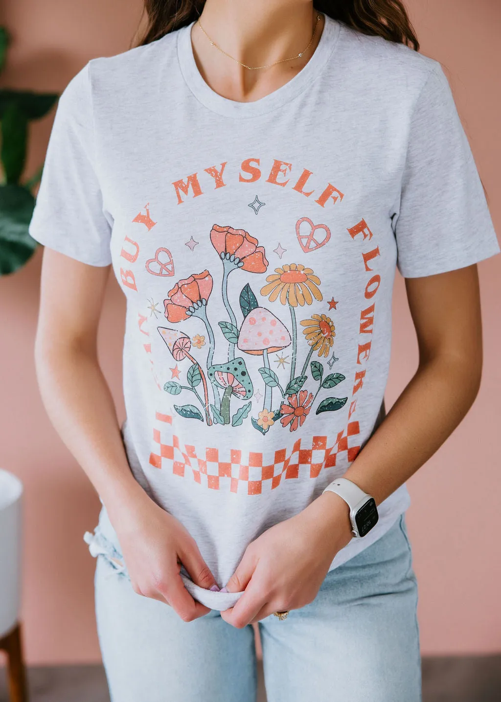 Buy Myself Flowers Graphic Tee