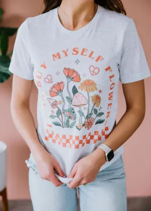 Buy Myself Flowers Graphic Tee