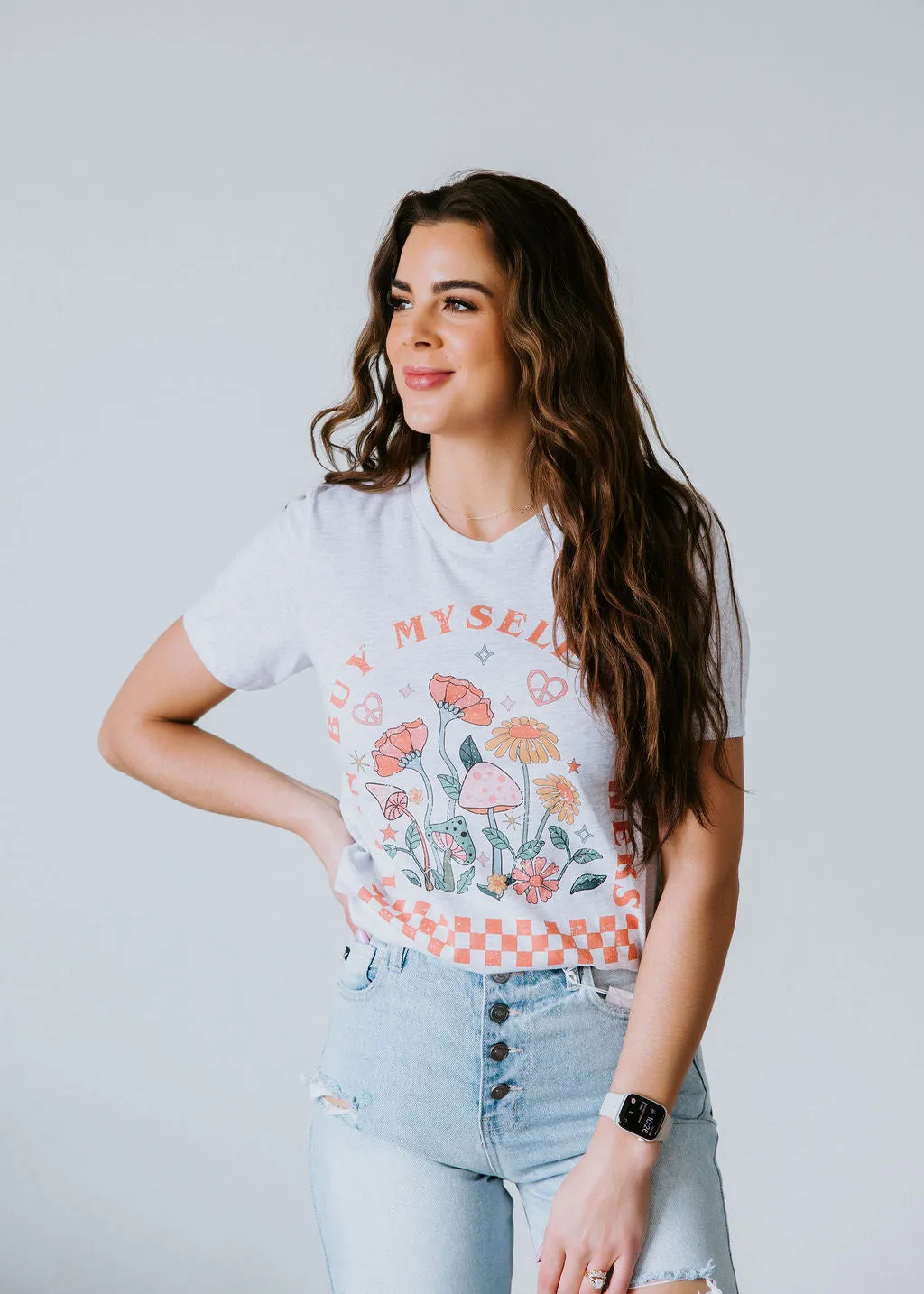 Buy Myself Flowers Graphic Tee