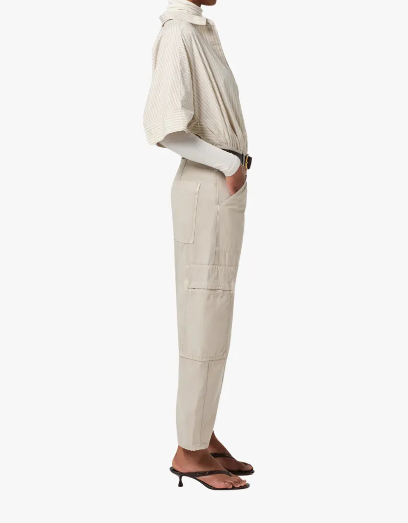 Citizens of Humanity Marcelle Low Slung Cargo Pants in Burnished Quartz