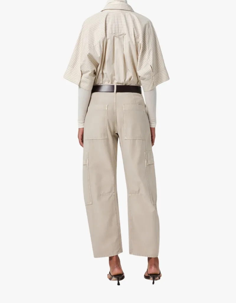 Citizens of Humanity Marcelle Low Slung Cargo Pants in Burnished Quartz