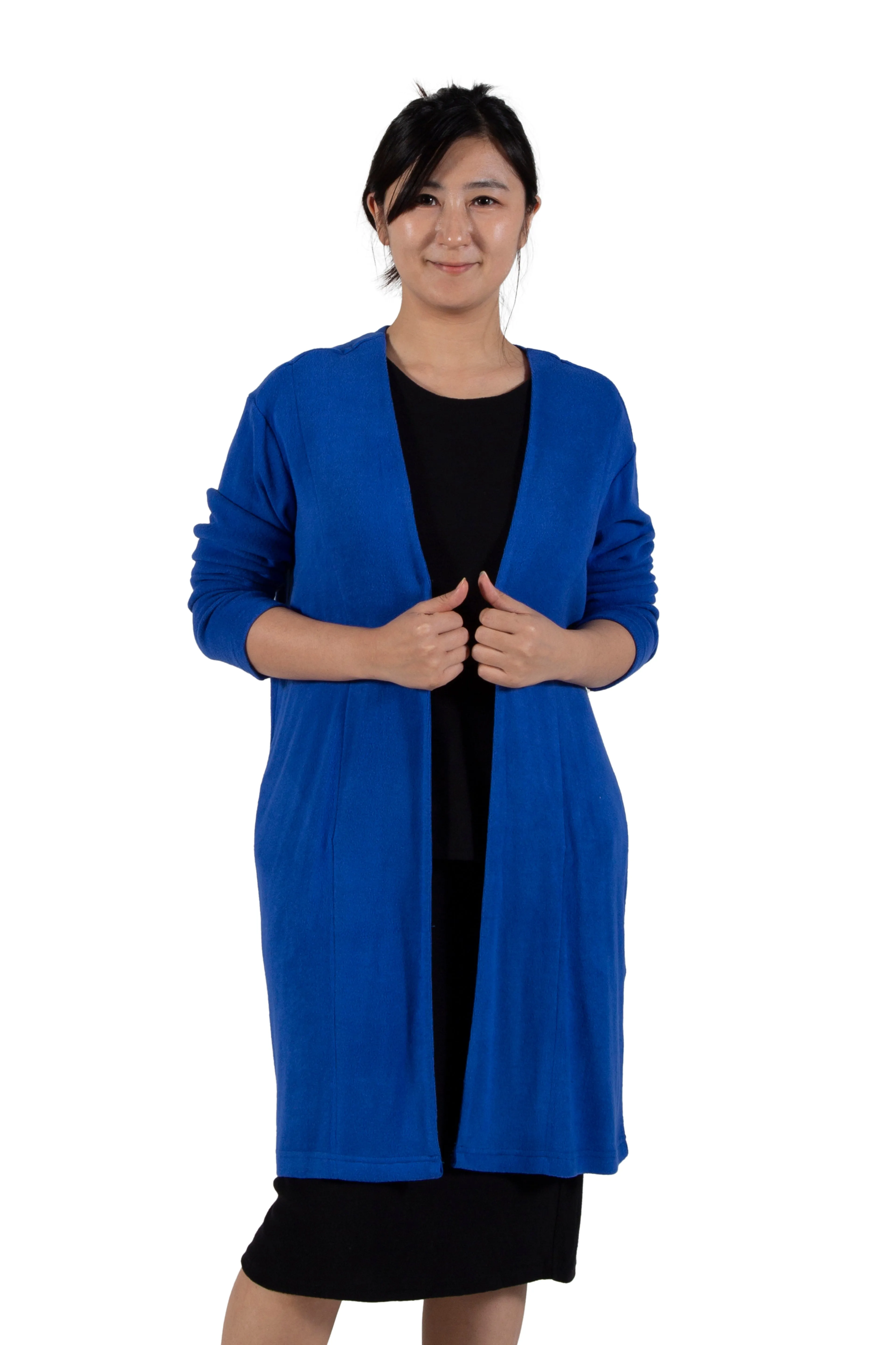 Comfort Luxe Collection Cozy Knit Knee Length Cardigan