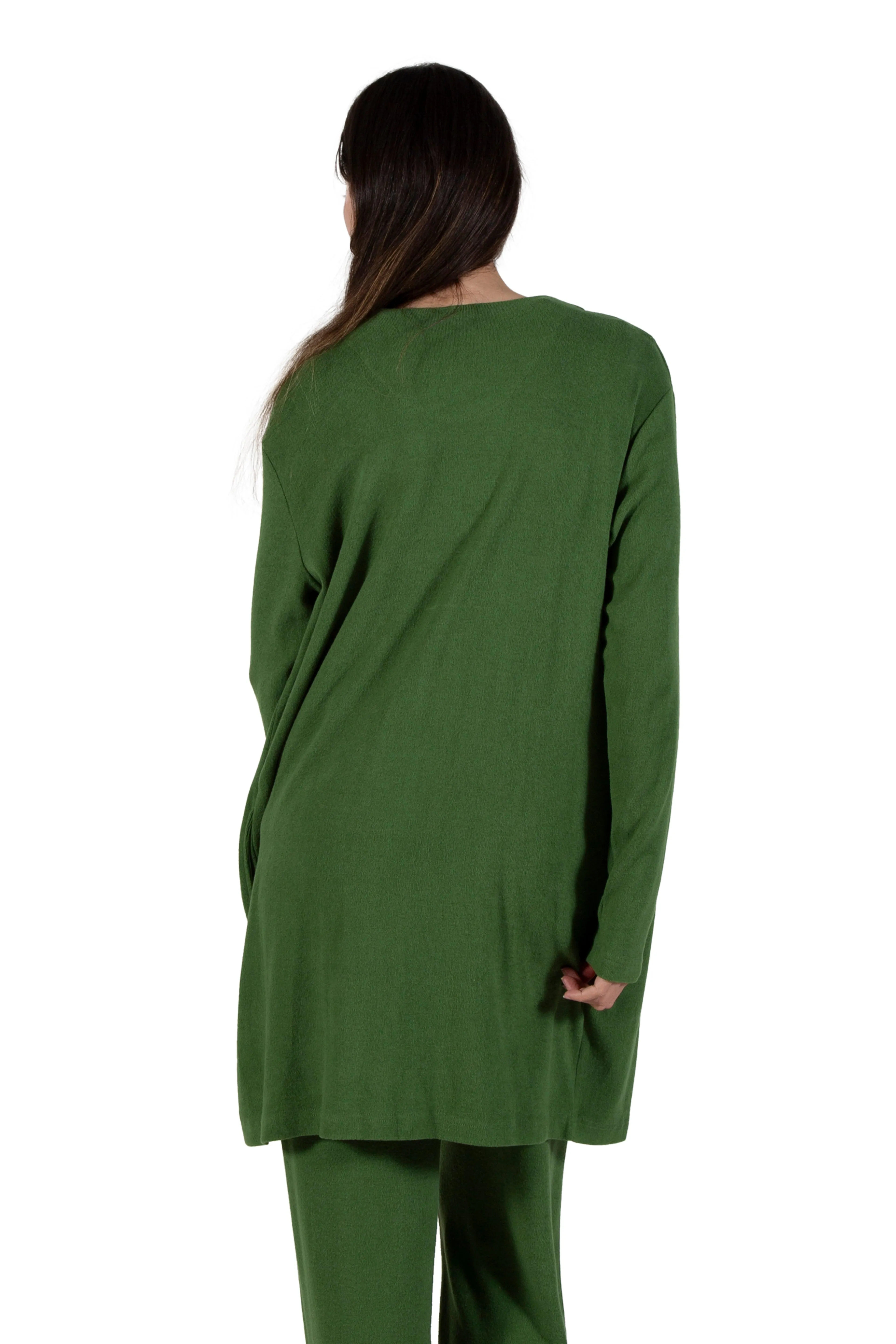 Comfort Luxe Collection Cozy Knit Knee Length Cardigan