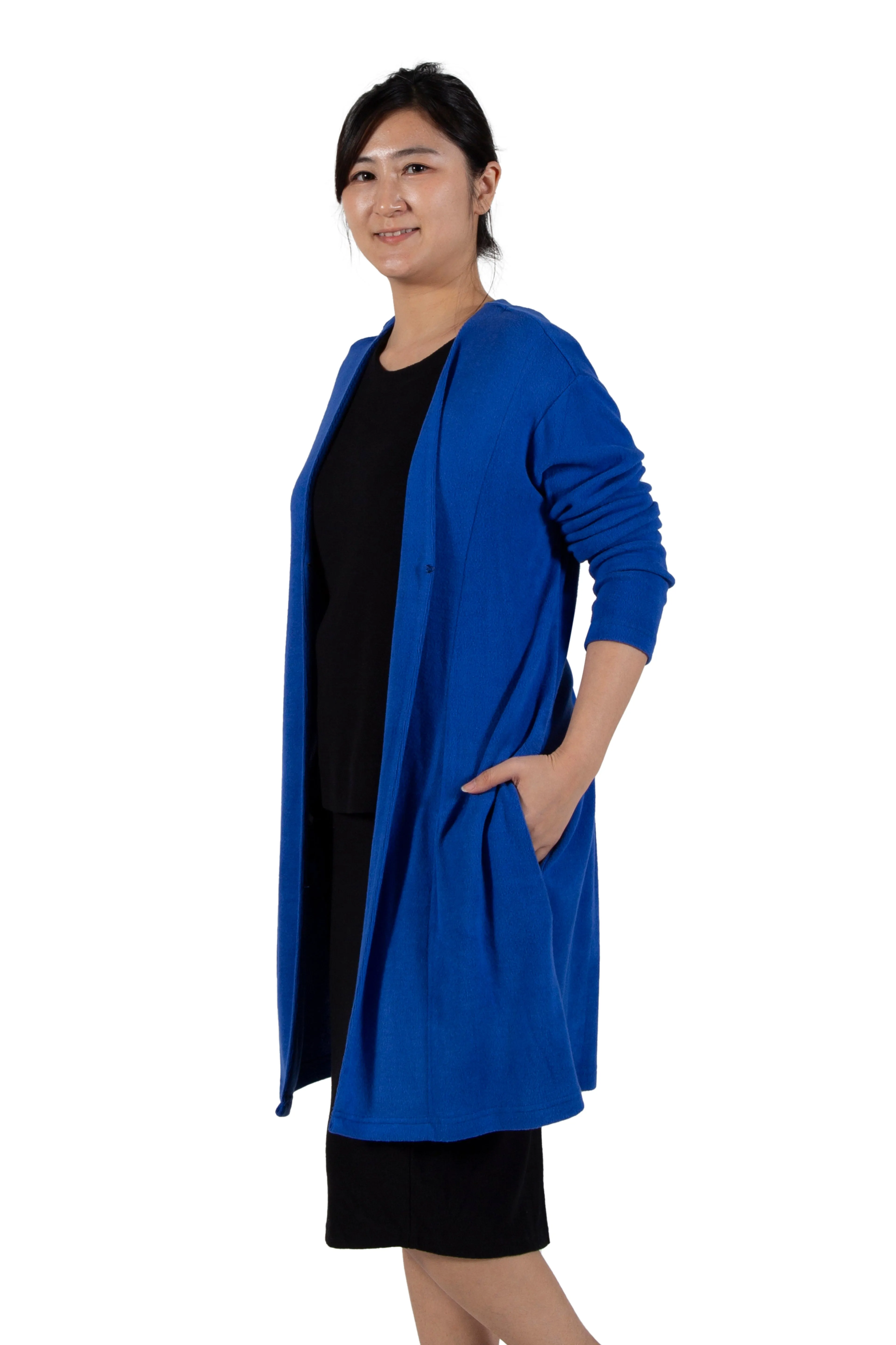 Comfort Luxe Collection Cozy Knit Knee Length Cardigan