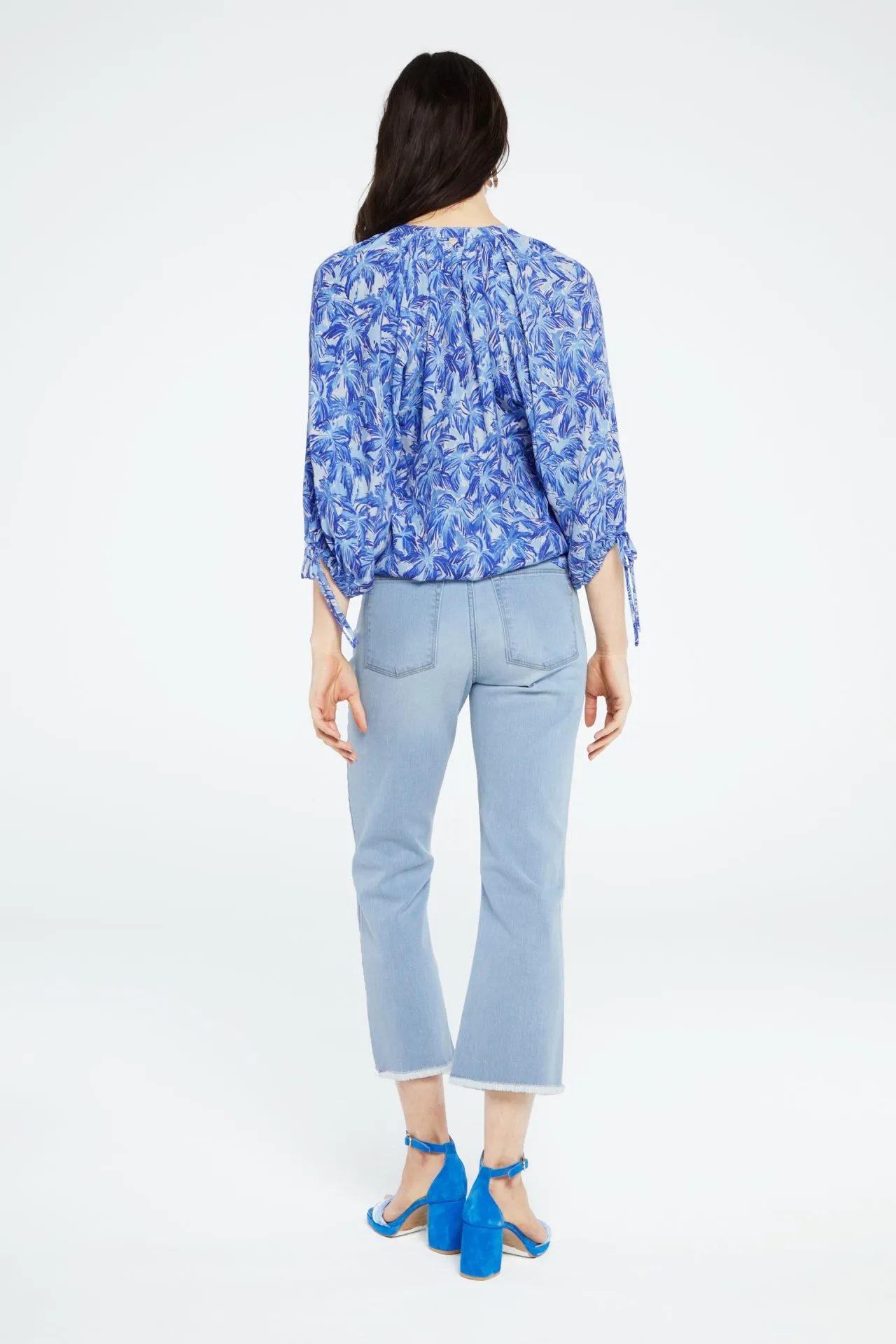 Cooper Caribbean Blue Blouse