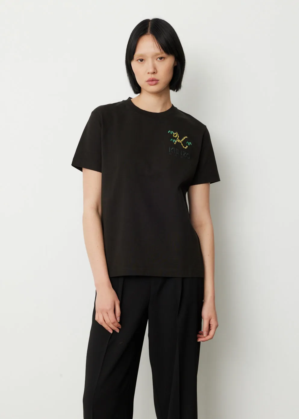 Crest Logo Loose T-Shirt