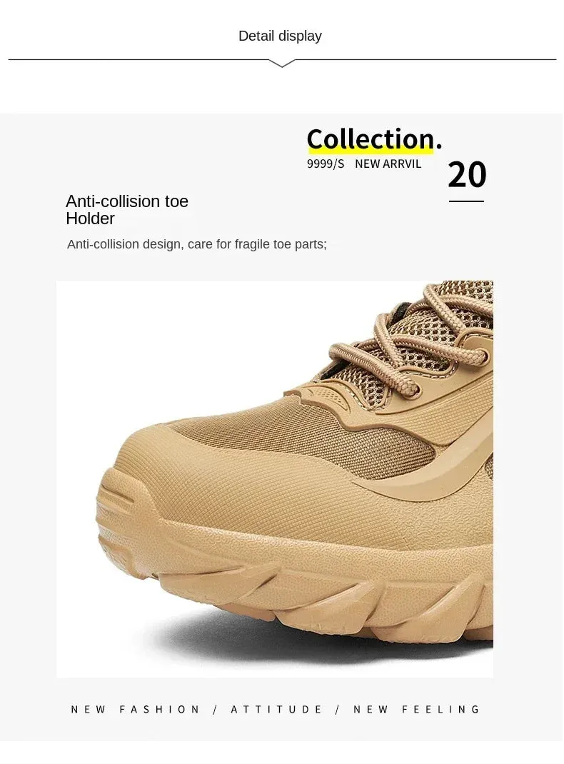 Field Man Boot Lightweight Outdoor Non-Slip Waterproof