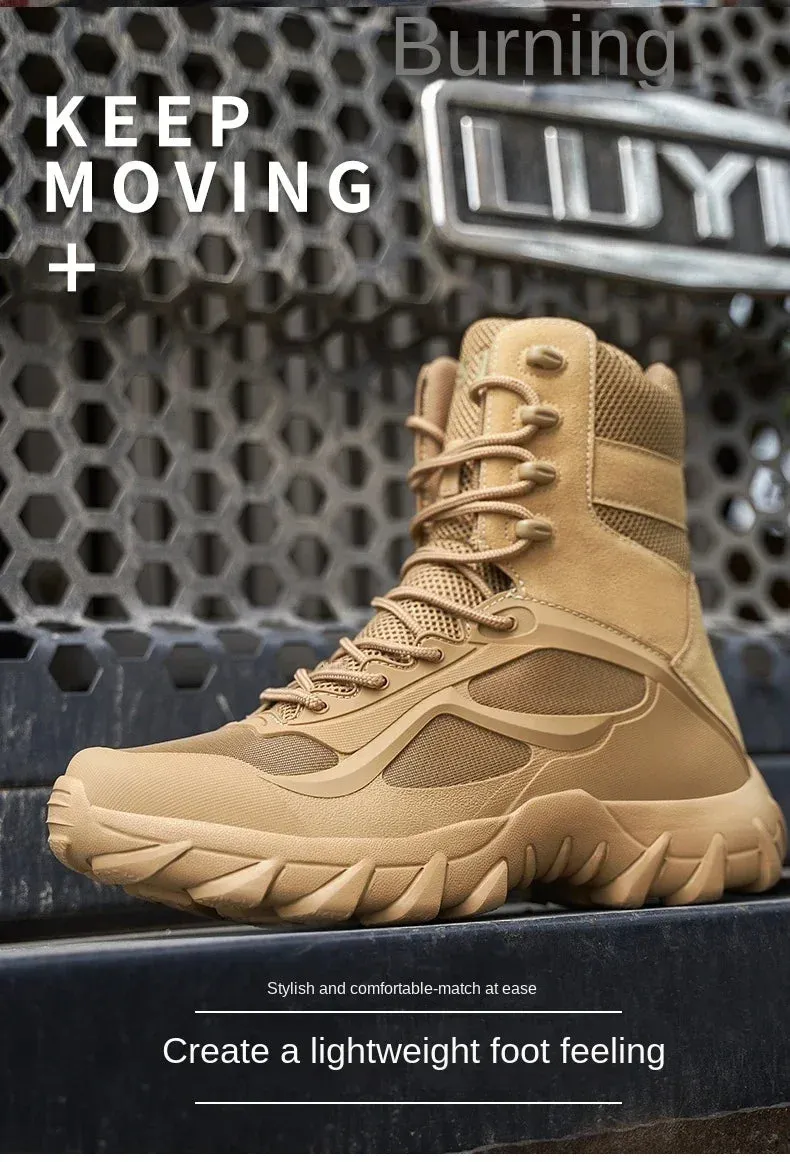 Field Man Boot Lightweight Outdoor Non-Slip Waterproof