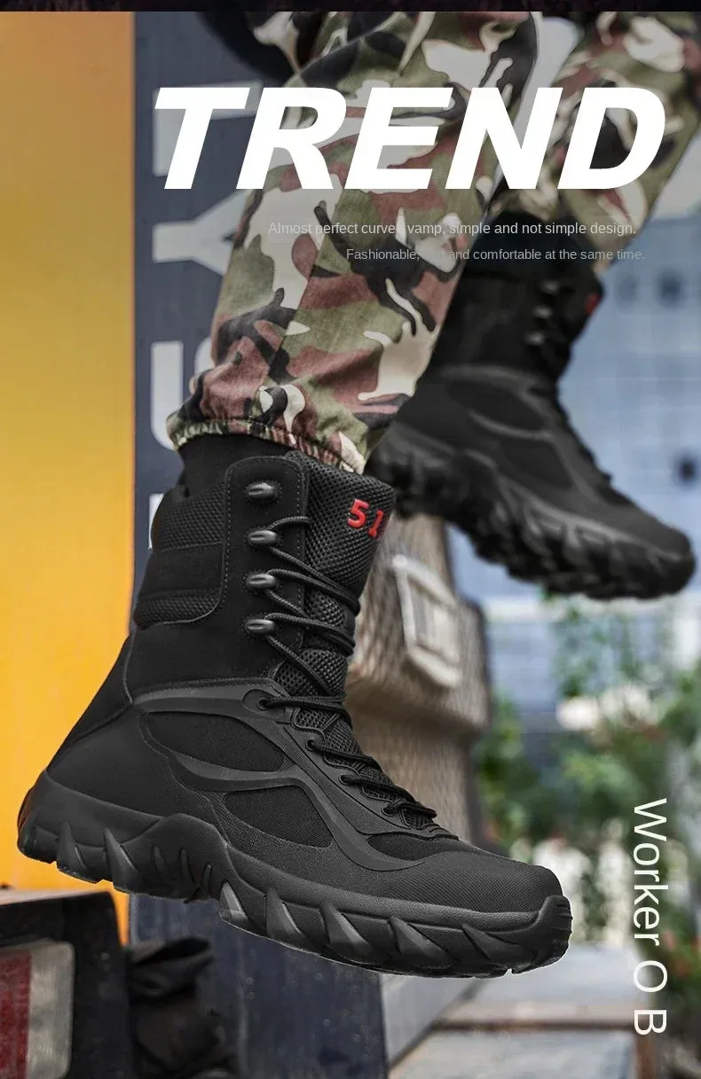 Field Man Boot Lightweight Outdoor Non-Slip Waterproof
