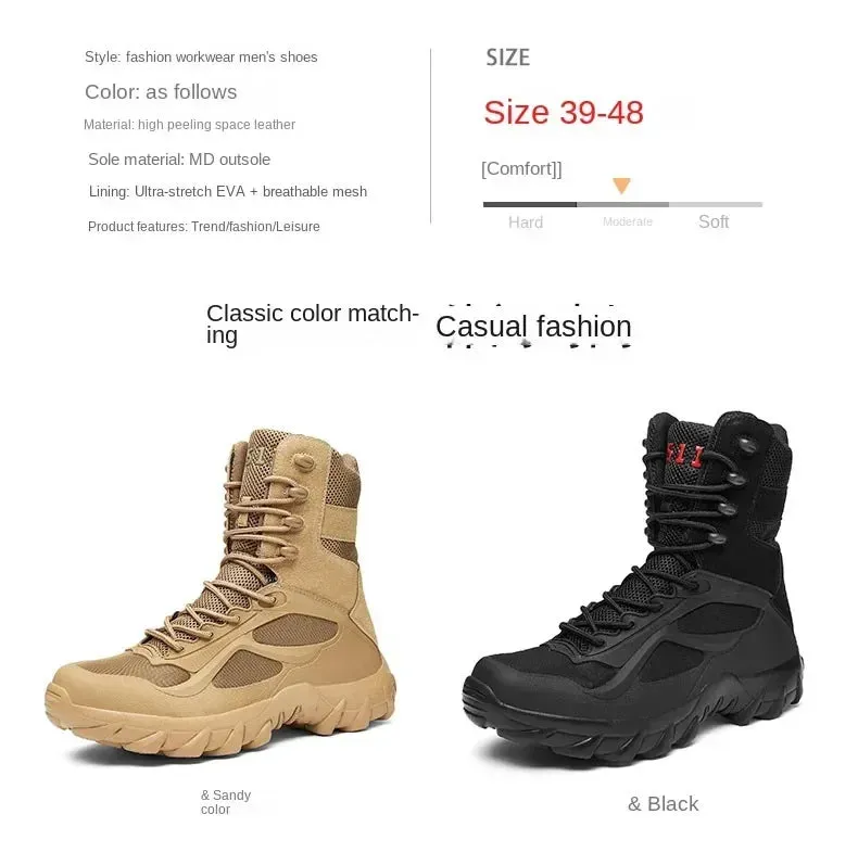Field Man Boot Lightweight Outdoor Non-Slip Waterproof