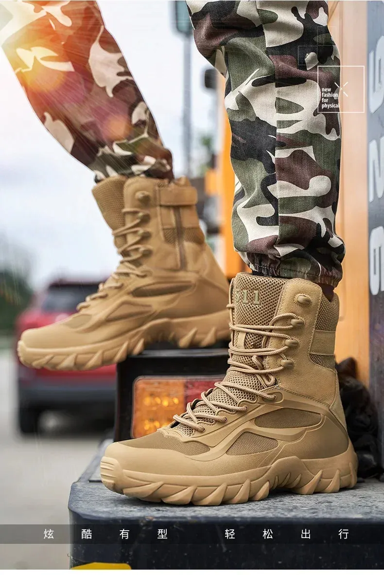 Field Man Boot Lightweight Outdoor Non-Slip Waterproof