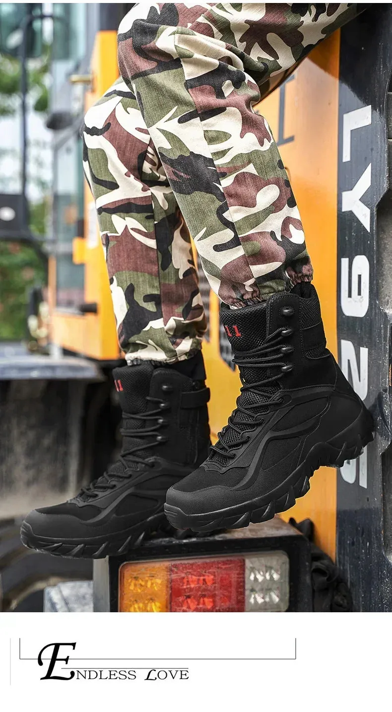Field Man Boot Lightweight Outdoor Non-Slip Waterproof