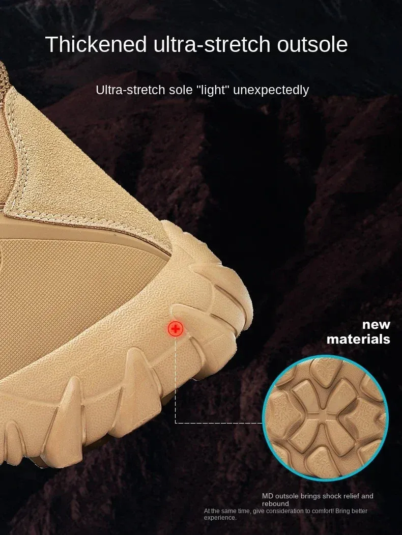 Field Man Boot Lightweight Outdoor Non-Slip Waterproof