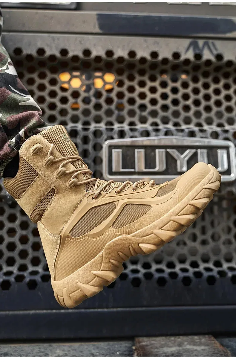 Field Man Boot Lightweight Outdoor Non-Slip Waterproof