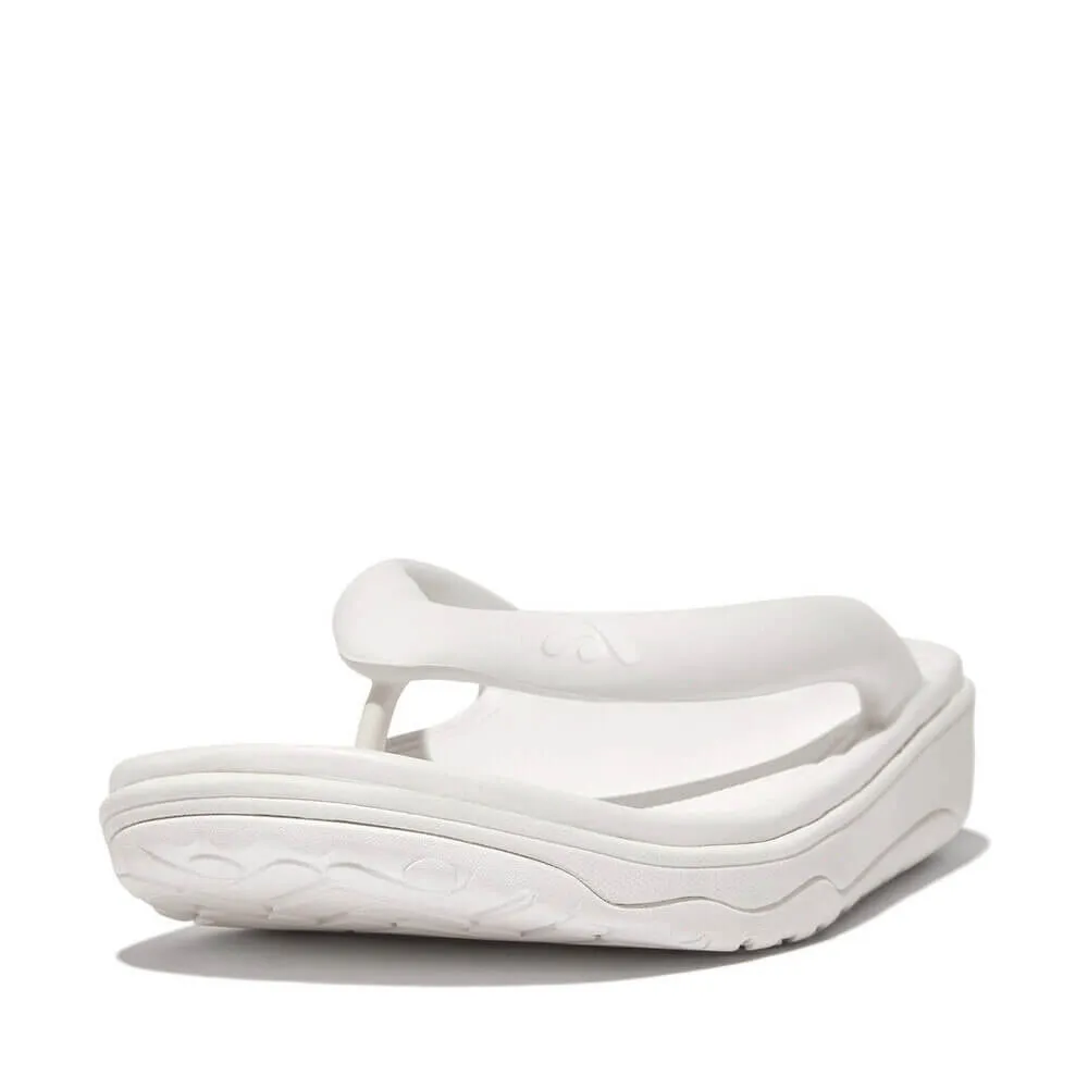 FitFlop Relieff Recovery Toe-Post Sandals - Urban White