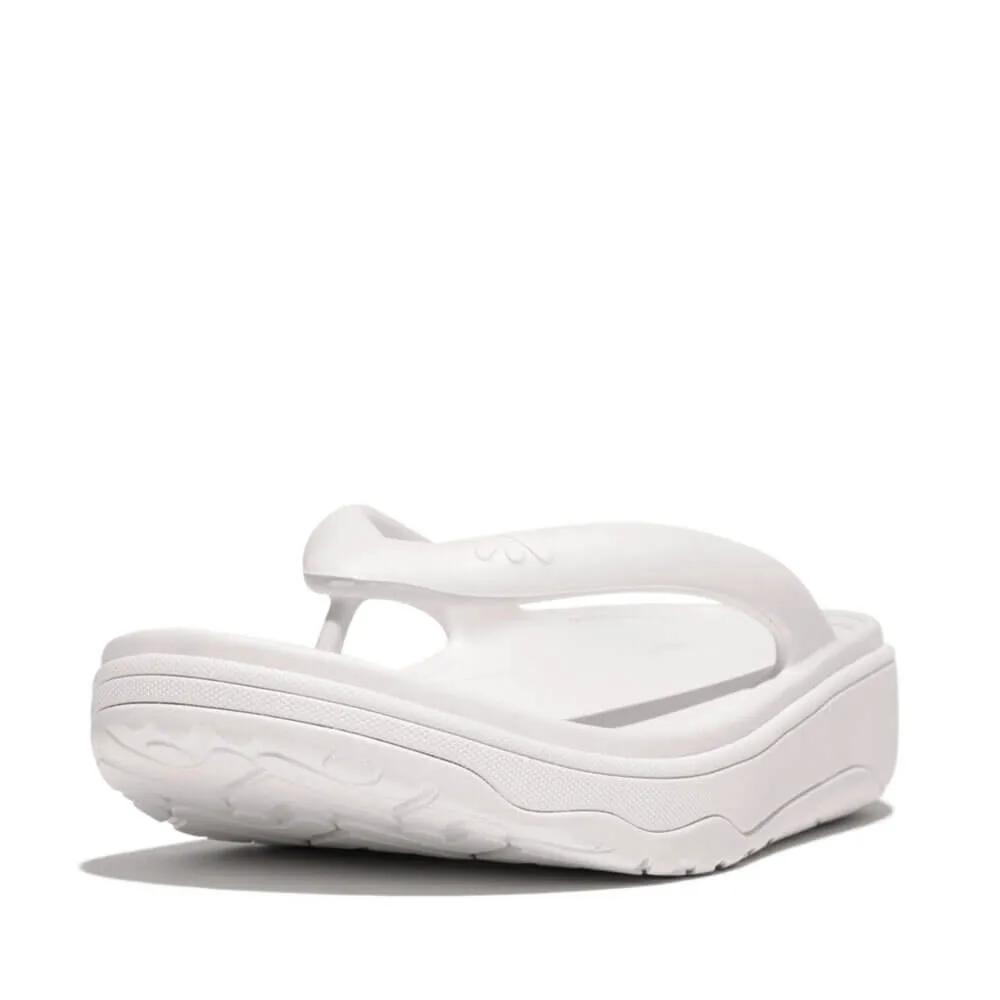 FitFlop Relieff Recovery Toe-Post Sandals - Urban White