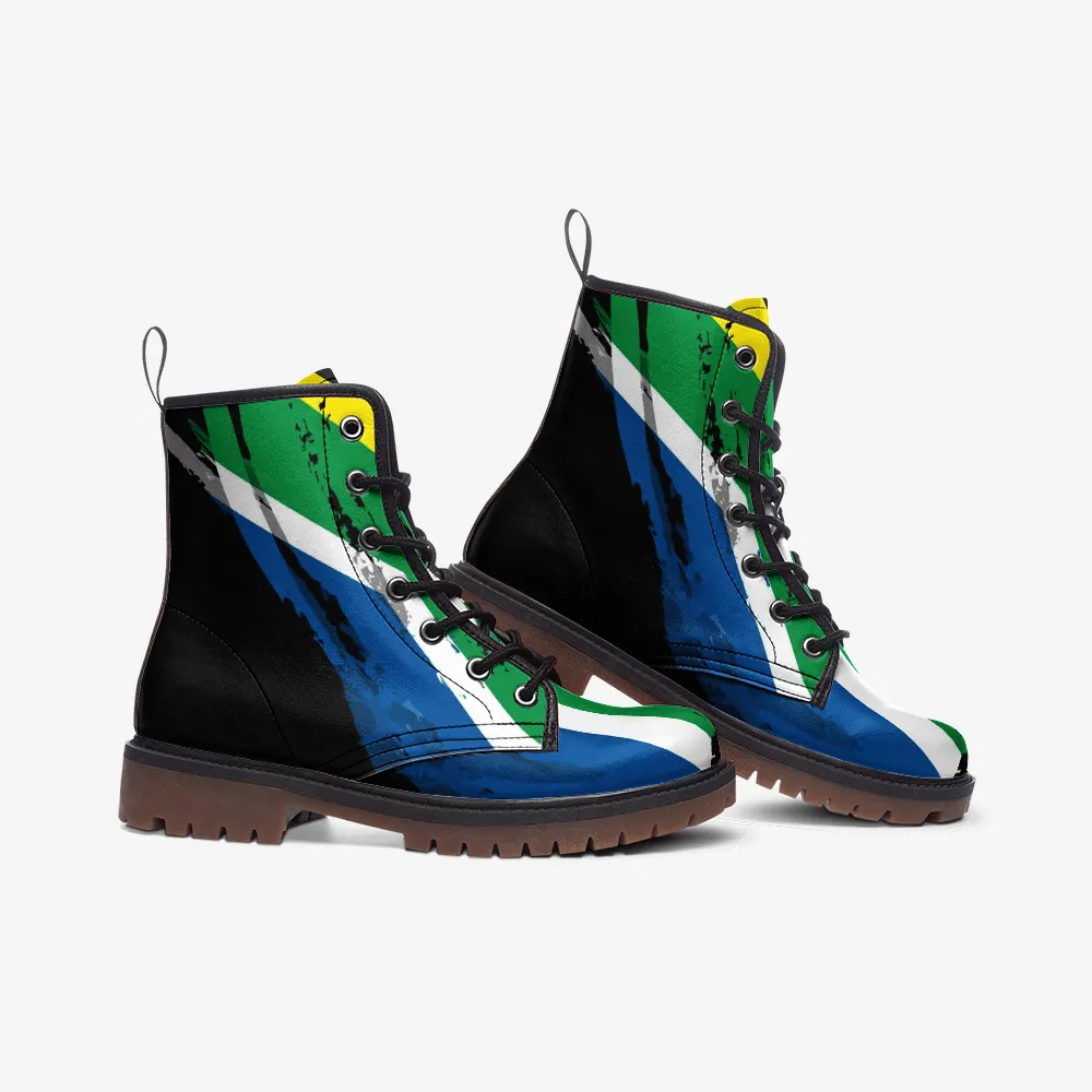 Flag Casual Leather Lightweight boots MT