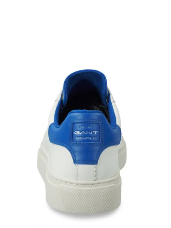 GANT Mc Julien White/BLUE Leather Sneaker