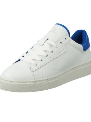 GANT Mc Julien White/BLUE Leather Sneaker