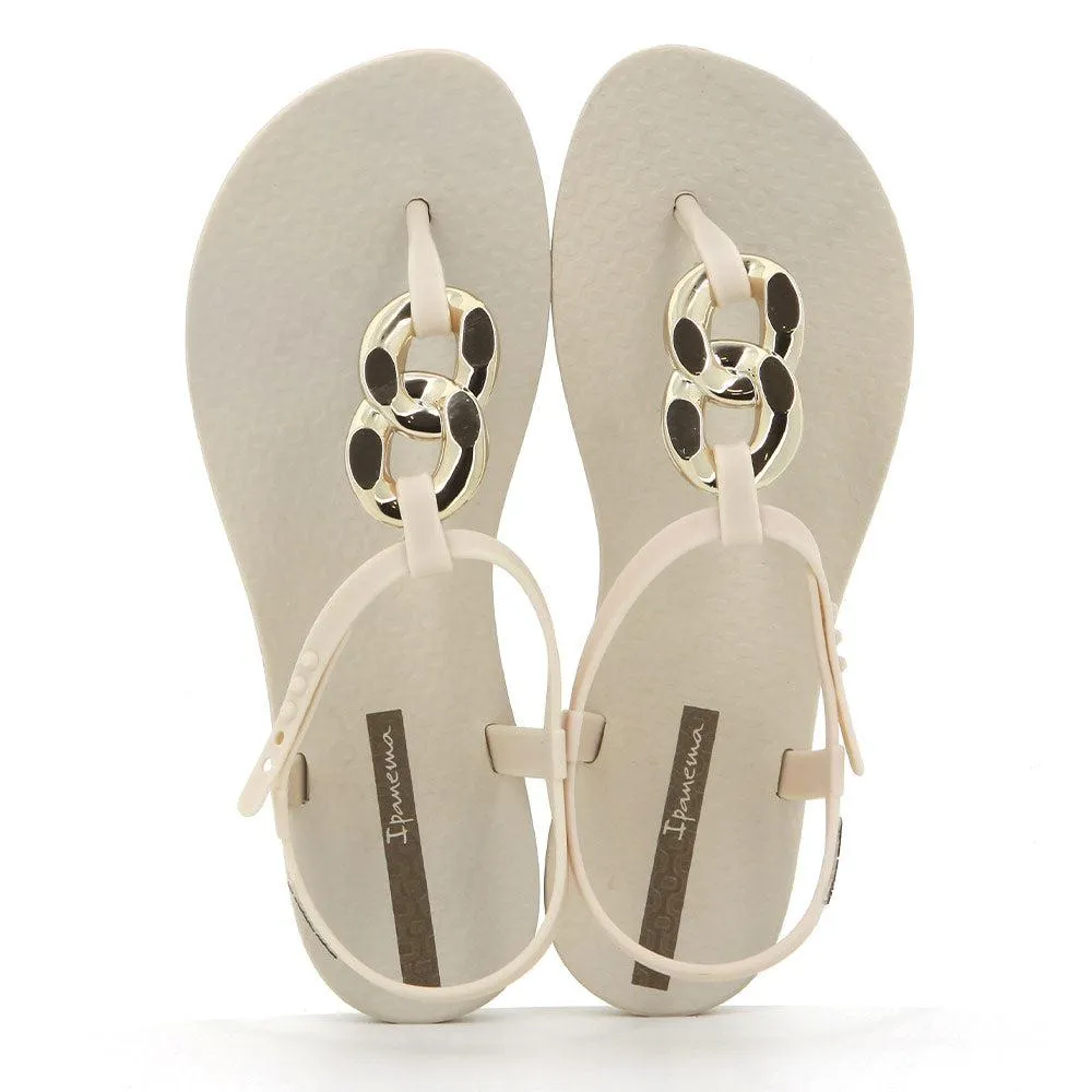 Ipanema Slingback Sandal With Trim  - Off White
