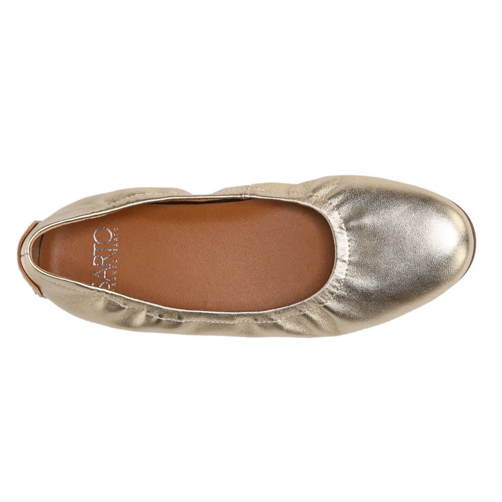 Lindy Gold Franco Sarto Flat