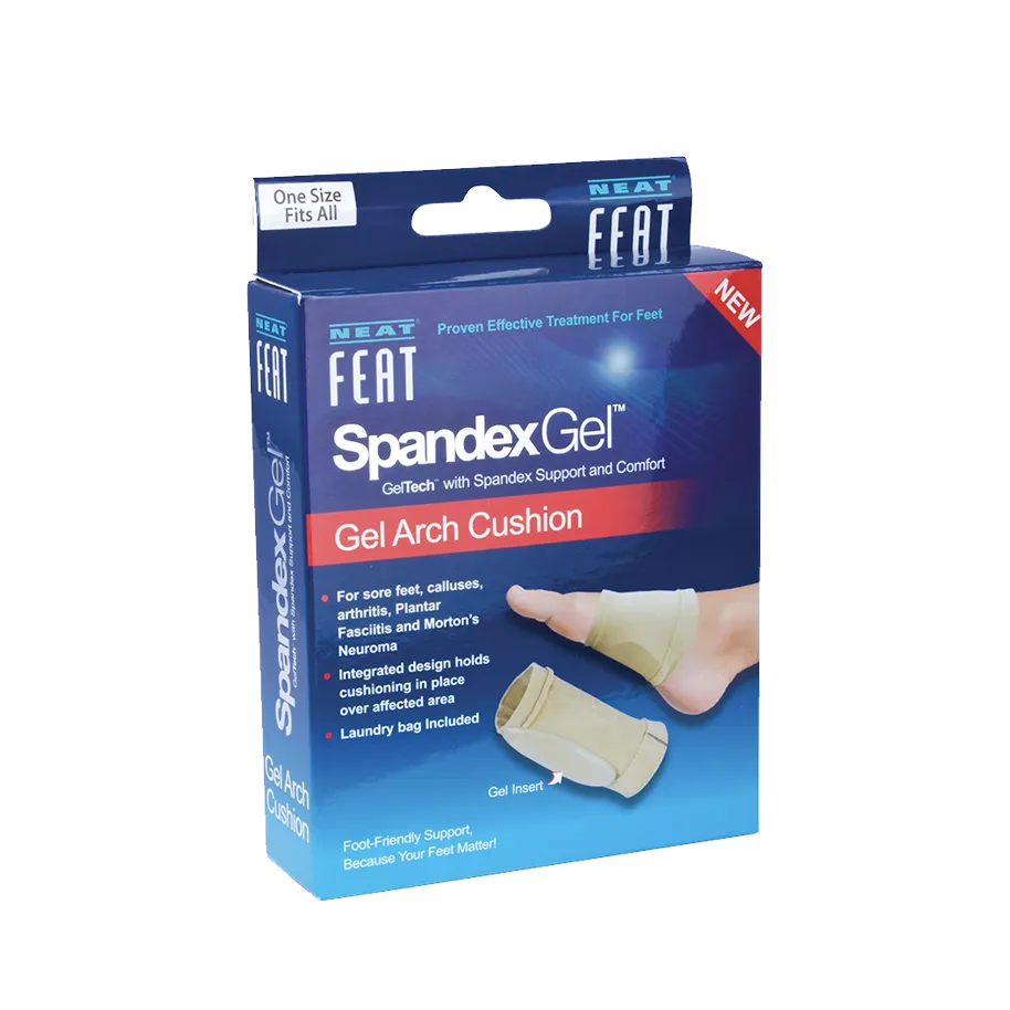 Neat Feat Spandex Gel Arch Cushion For Collapsing Arch