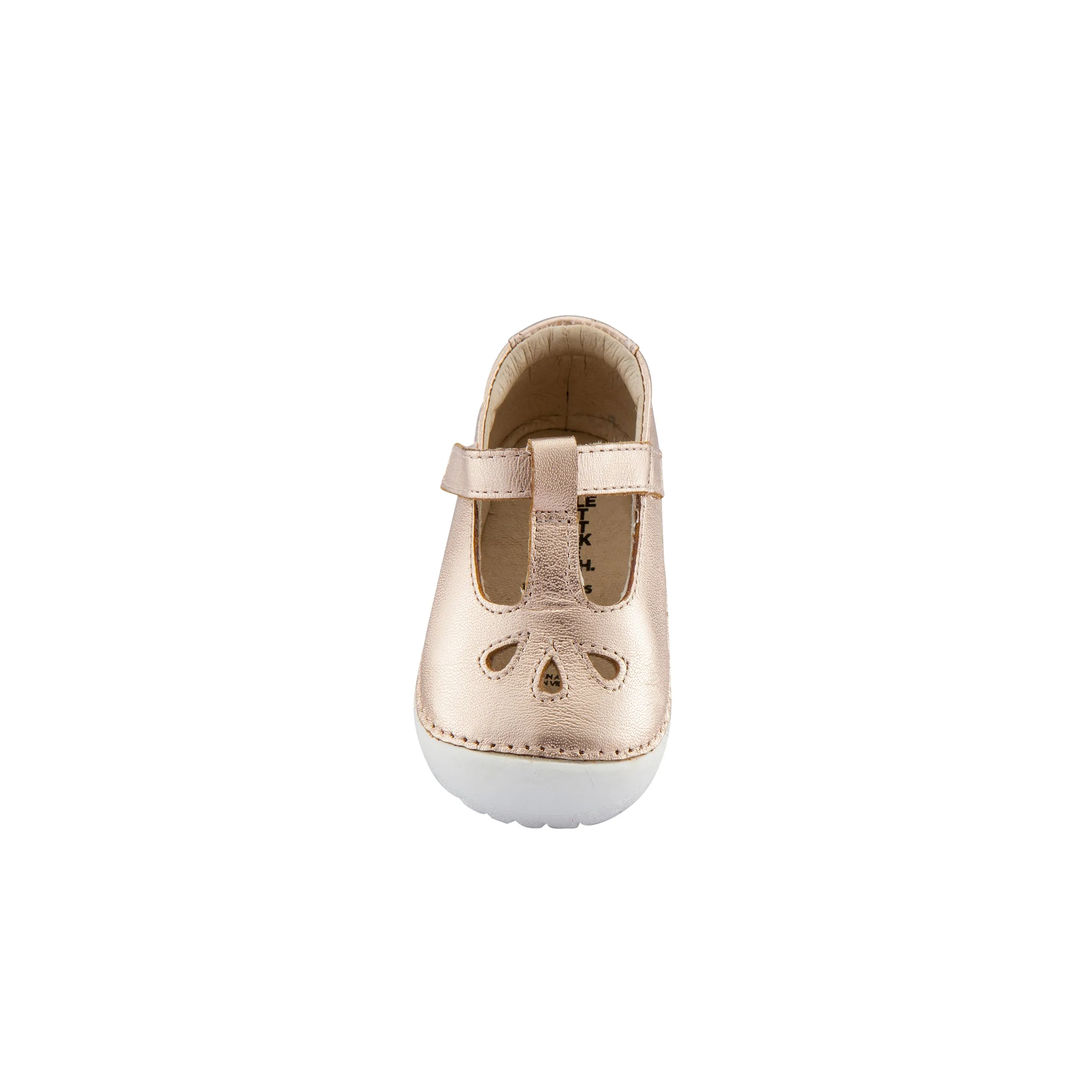 Old Soles Girl's Classic Pave T-Strap Shoes, Copper