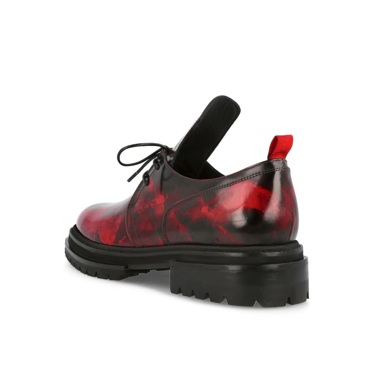 Red Darby Oxfords