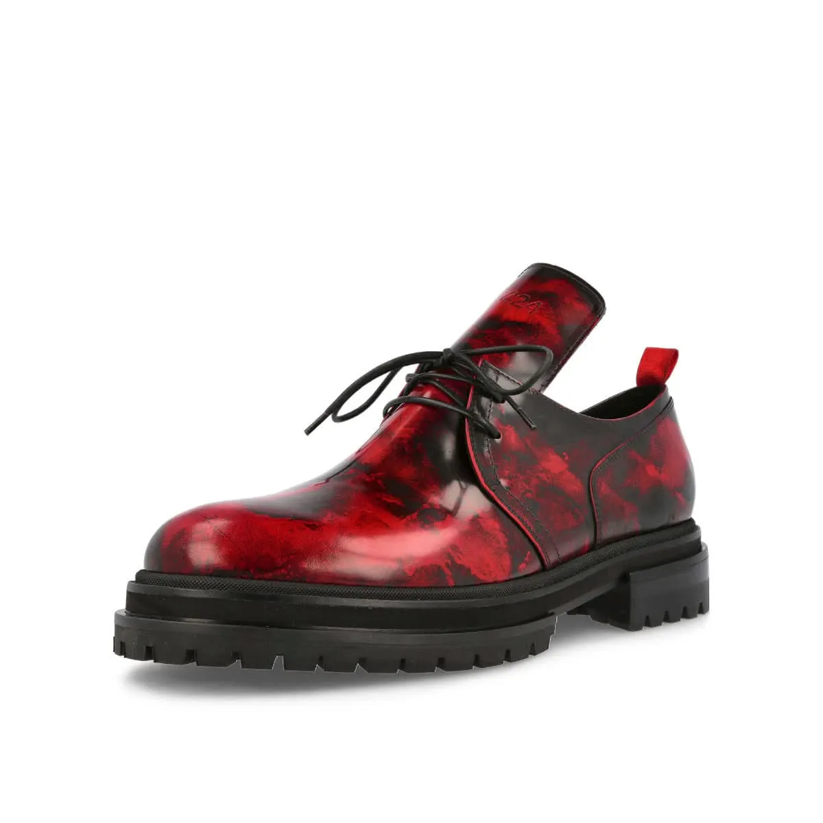 Red Darby Oxfords