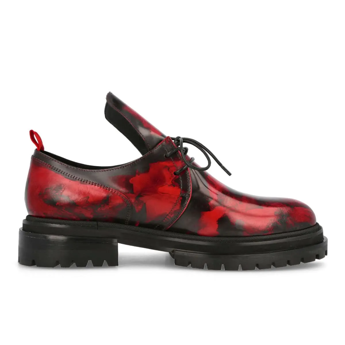 Red Darby Oxfords