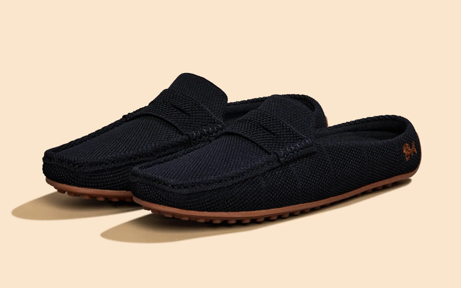 Relive Knit Mules : Black