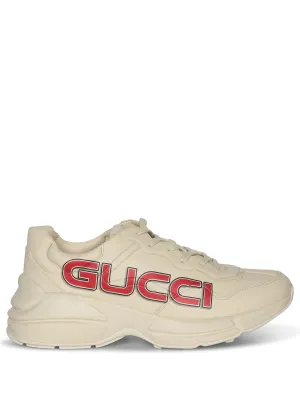 Rhyton Demetra Ivory Sneakers
