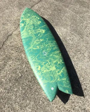 Riches RF - 5'11 Green & Gold
