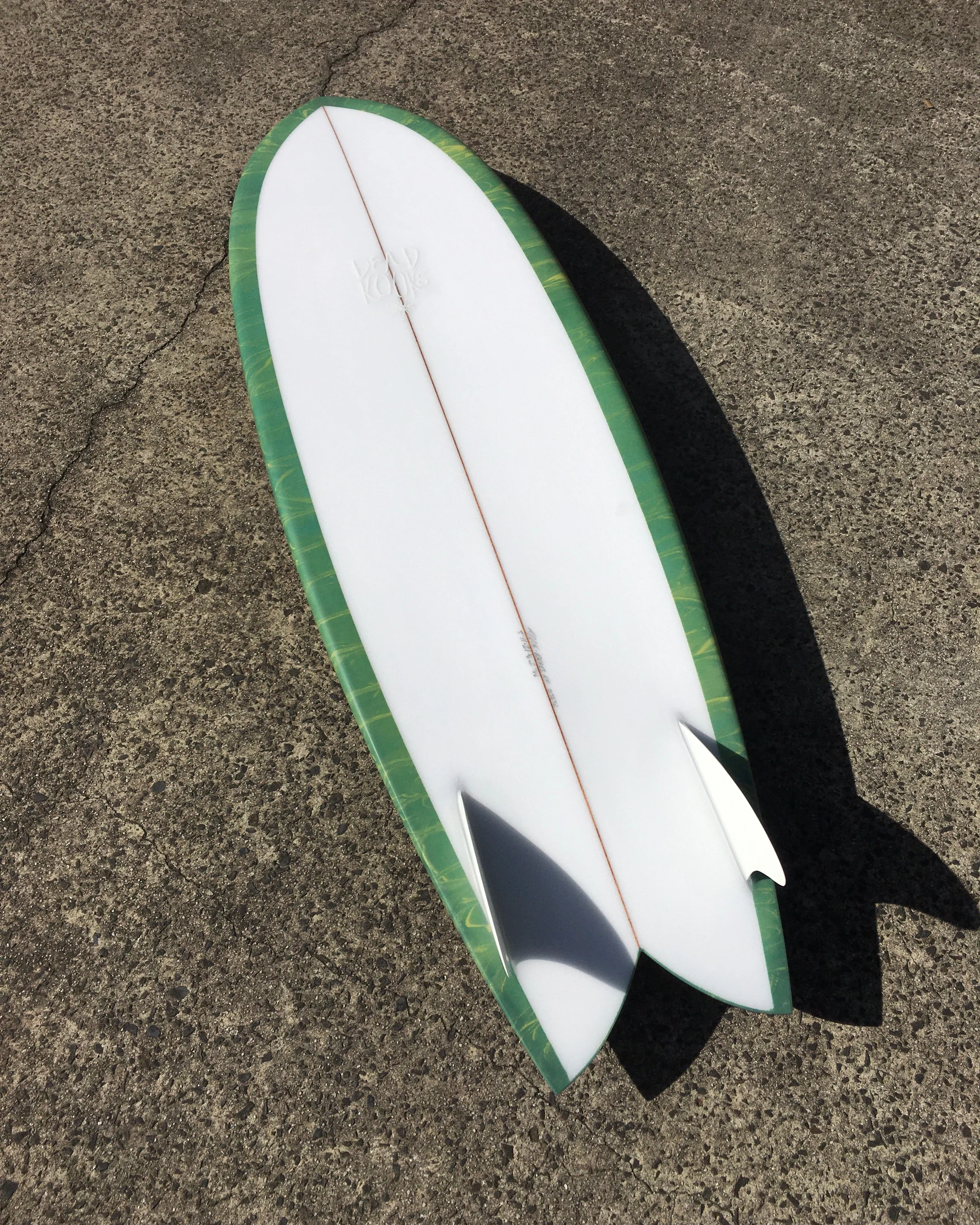 Riches RF - 5'11 Green & Gold
