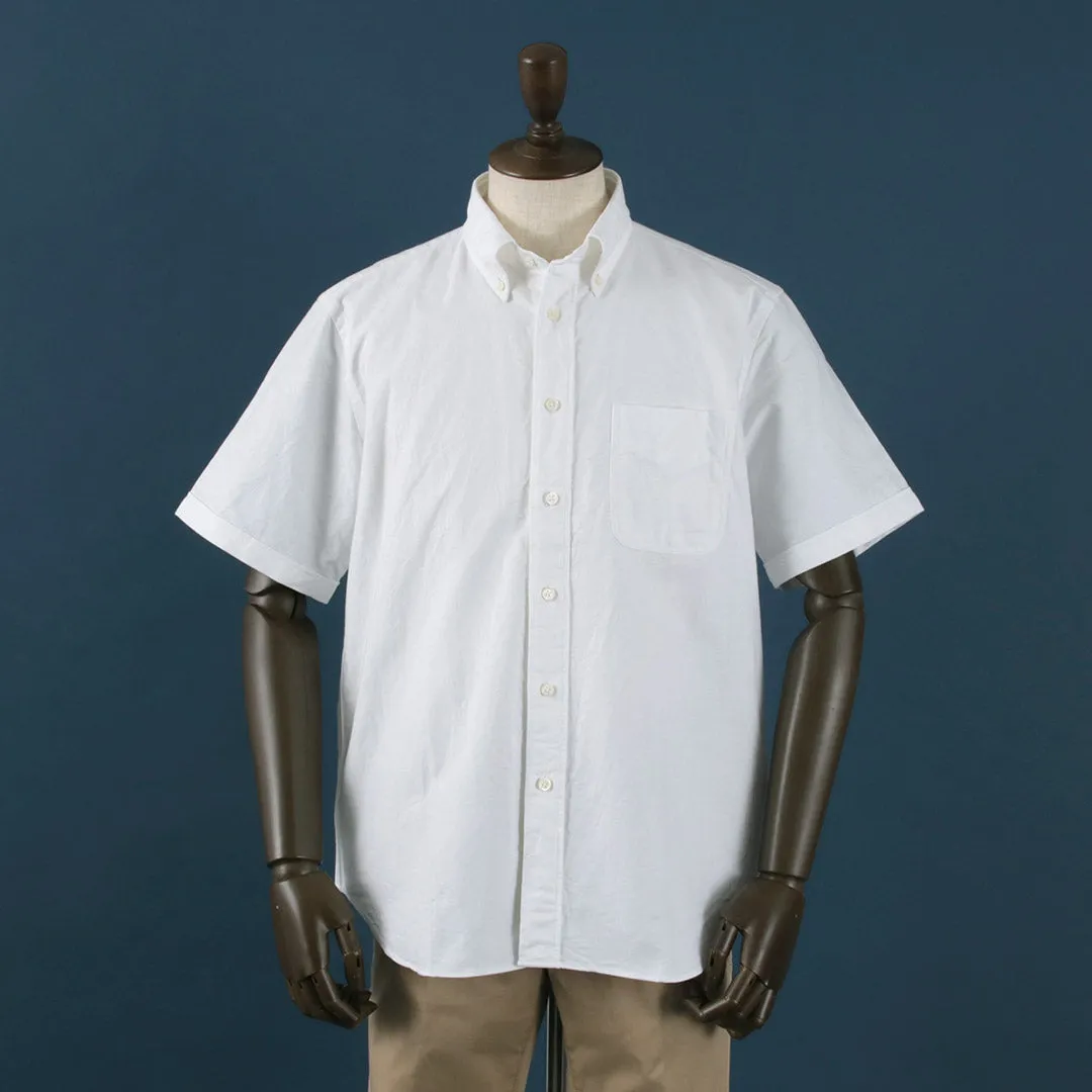 ROCOCO / American Oxford Short Sleeve Classic Button Down Shirt