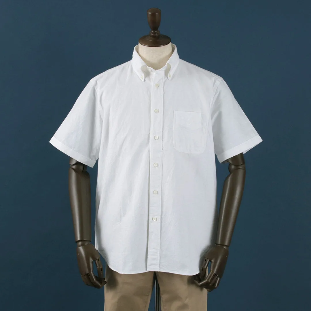 ROCOCO / American Oxford Short Sleeve Classic Button Down Shirt