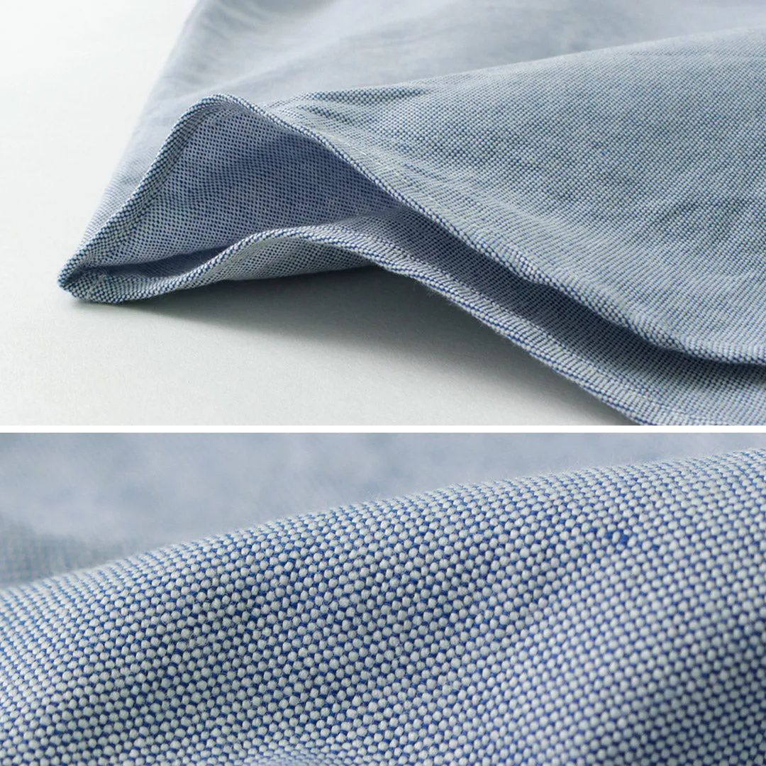 ROCOCO / American Oxford Short Sleeve Classic Button Down Shirt