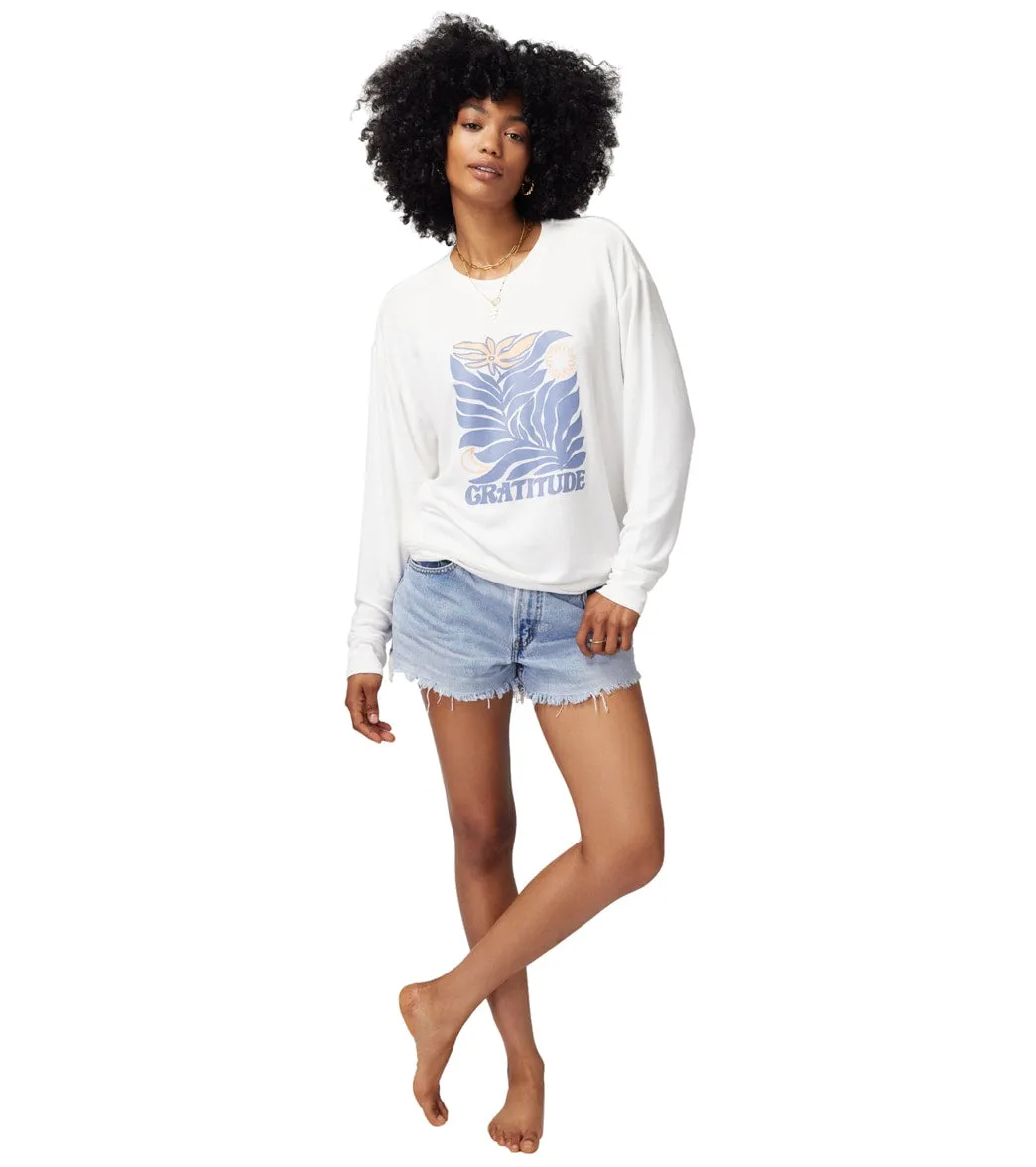 Spiritual Gangster Gratitude Relaxed Savasana Sweater