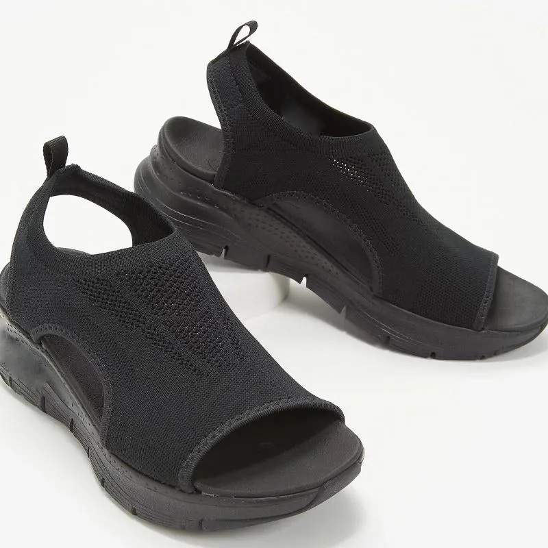 Summer Comfort Lady Plus Size Sport Roman Sandals