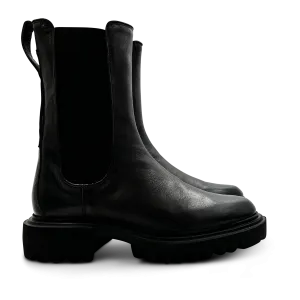 Toby Mid EVA Sole Chelsea Boot Washed in Black