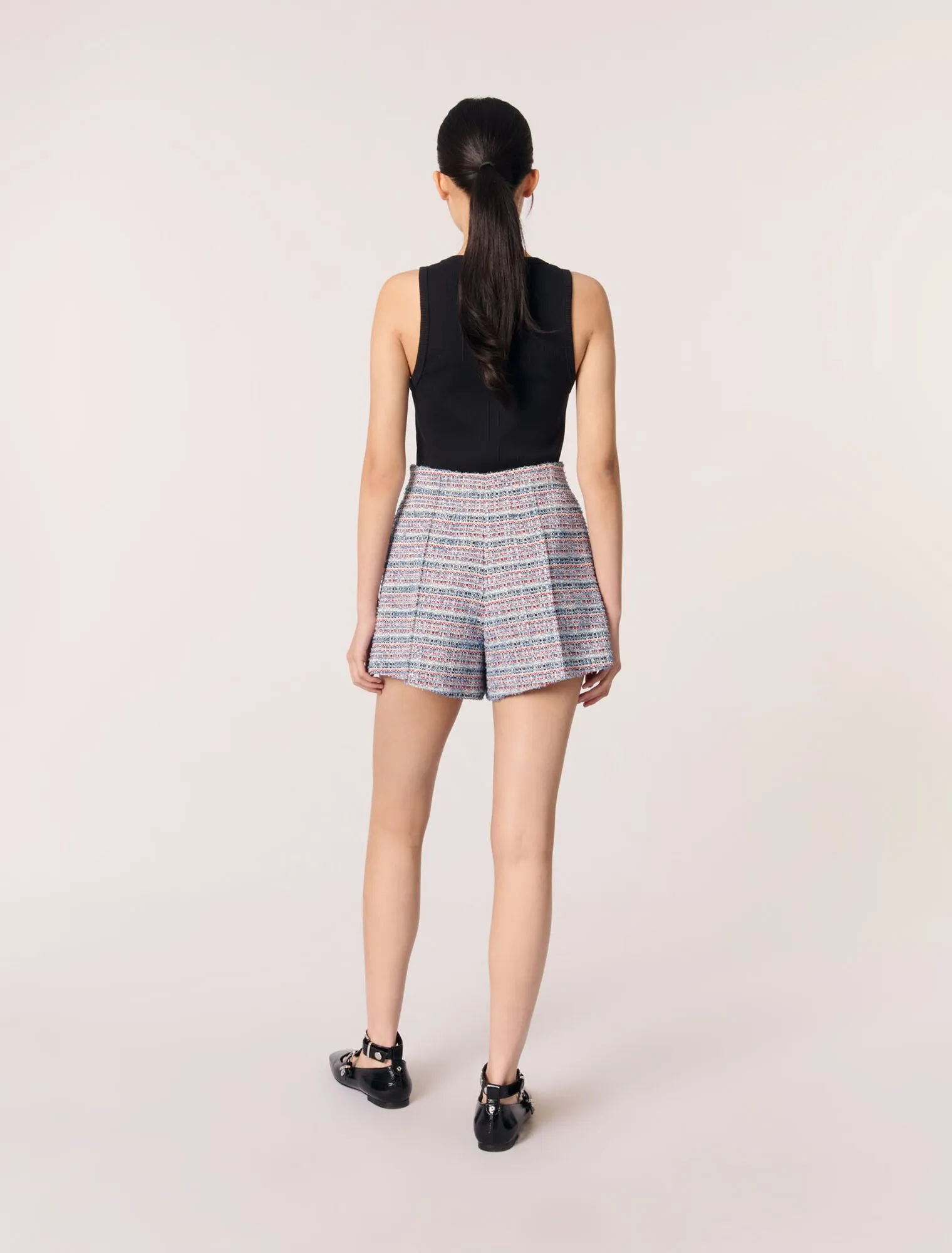 Tweed shorts
