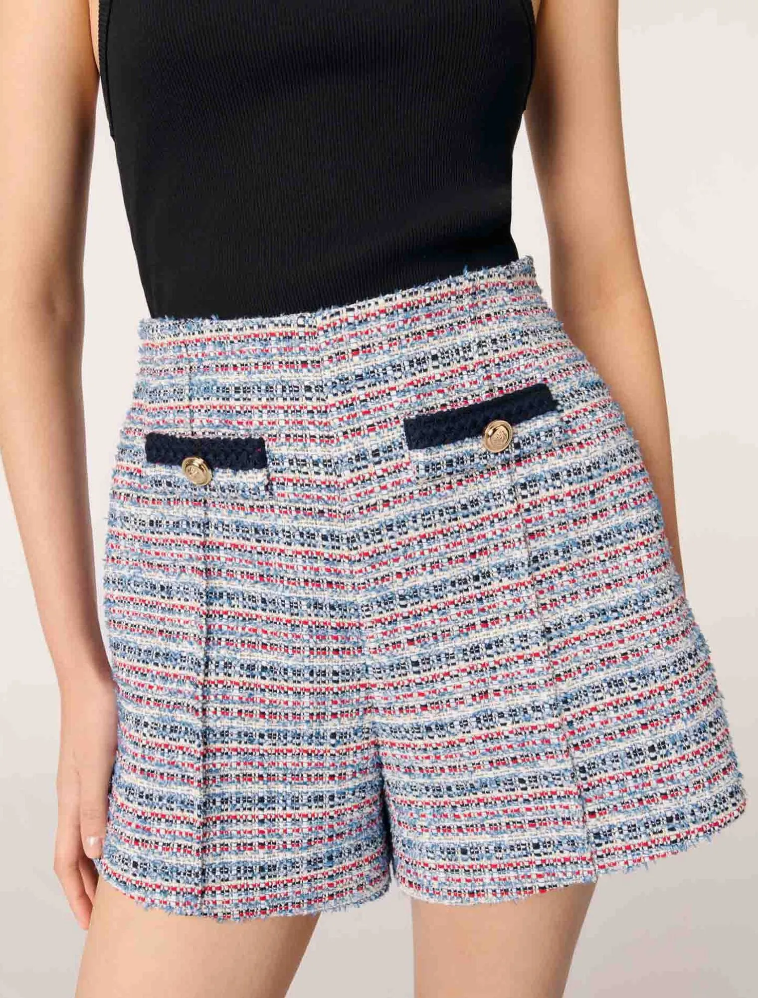 Tweed shorts