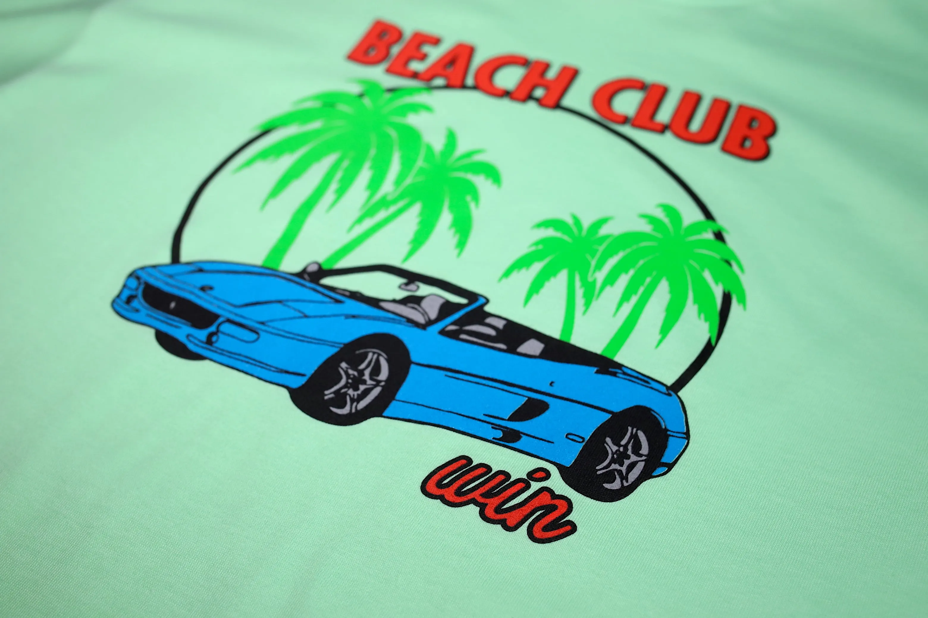 WIN "Beach Club" T-shirt - Mint